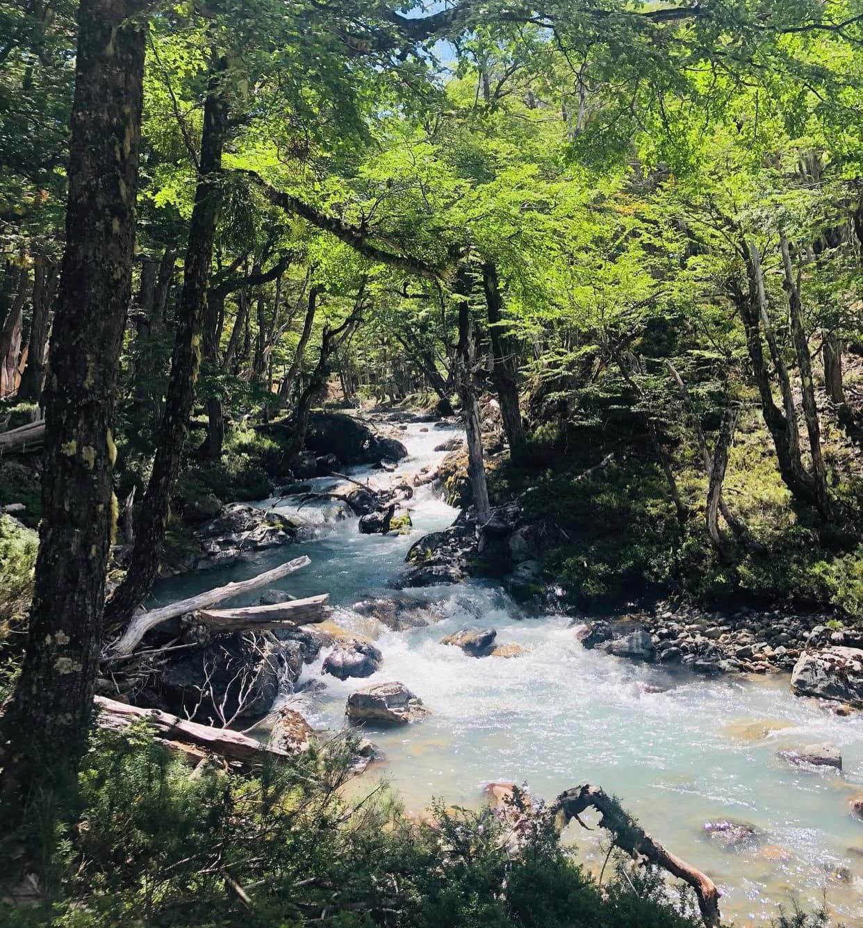 Cajón del Azul y Refugios de montaña El Bolson, Patagonia Argentina